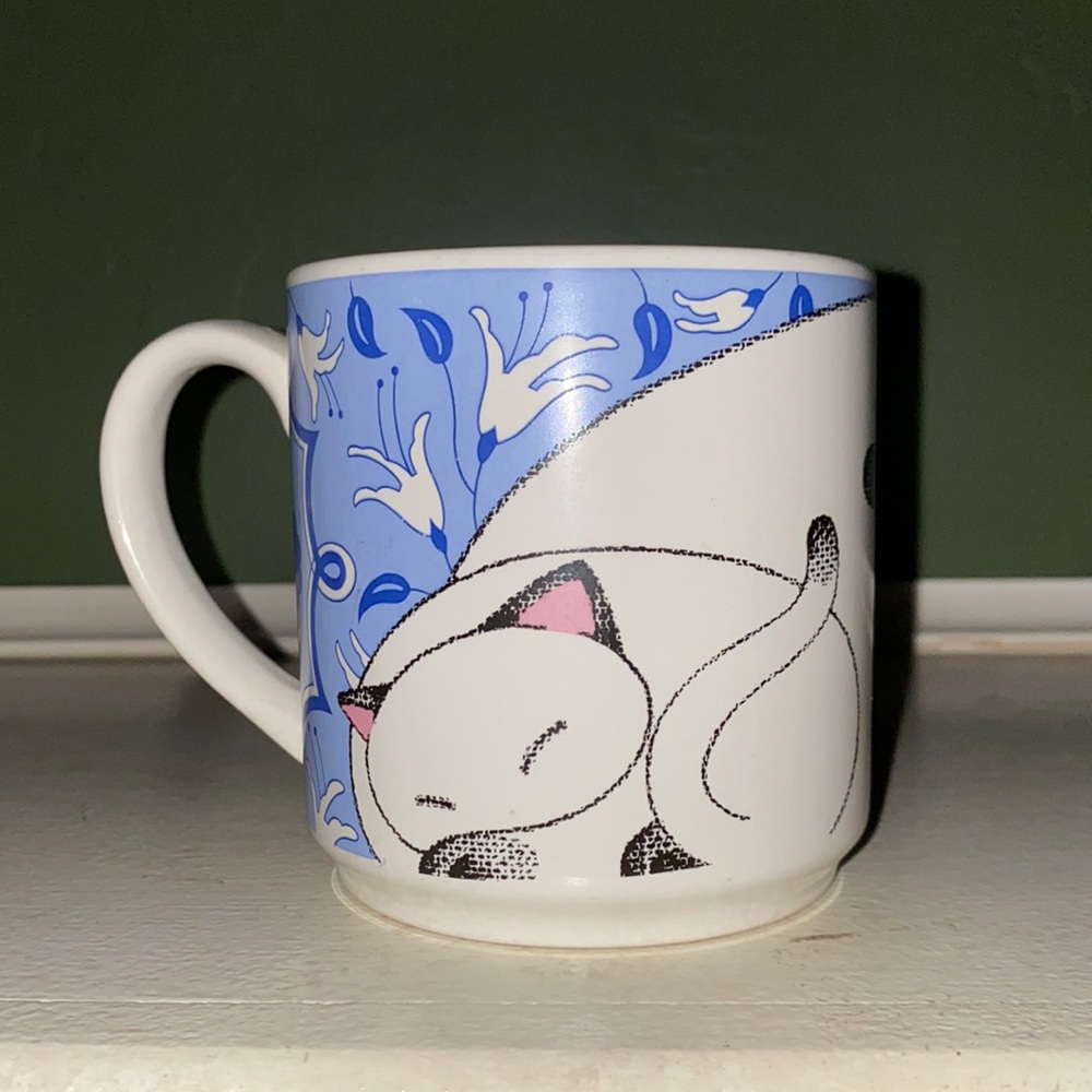 Mary Thelen For Carlton Cards Cat Mug